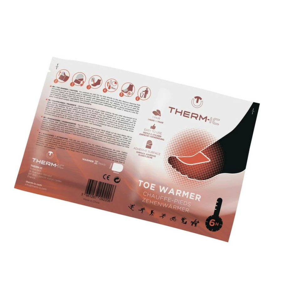 Thermic Toe Warmers - 5-Pack Reusable Foot Warmers for Cold Weather | Long-Lasting Heat