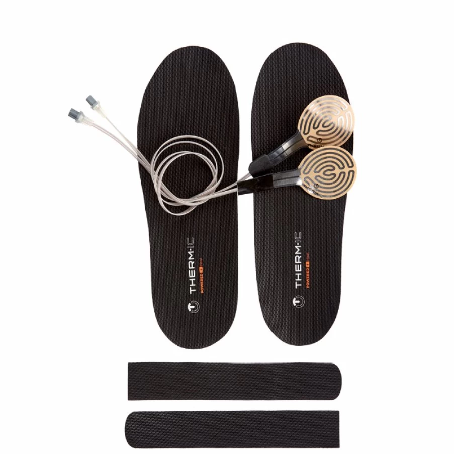 Thermic Heated Insoles Kit - Rechargeable Warming Insoles for Cold Weather - Winter Boot Heating Insoles