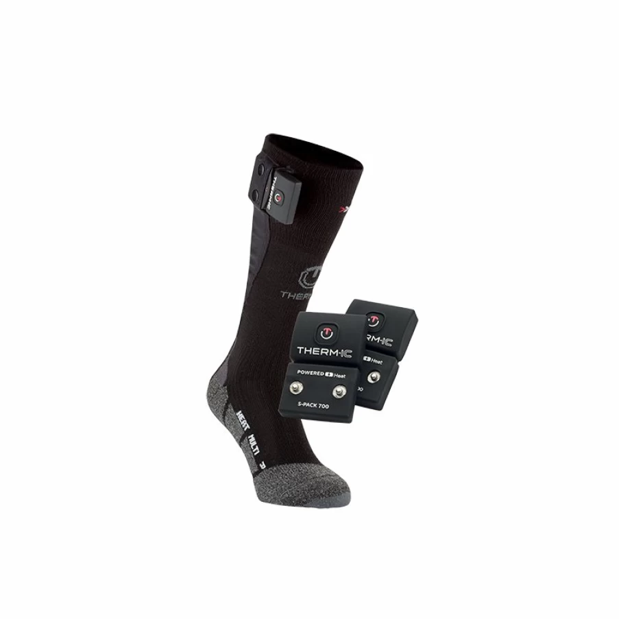 Thermic Powersocks Set Heat Multi+ S-Pack 700 - Thermal Heated Socks for Cold Weather - Winter Warmth Solution