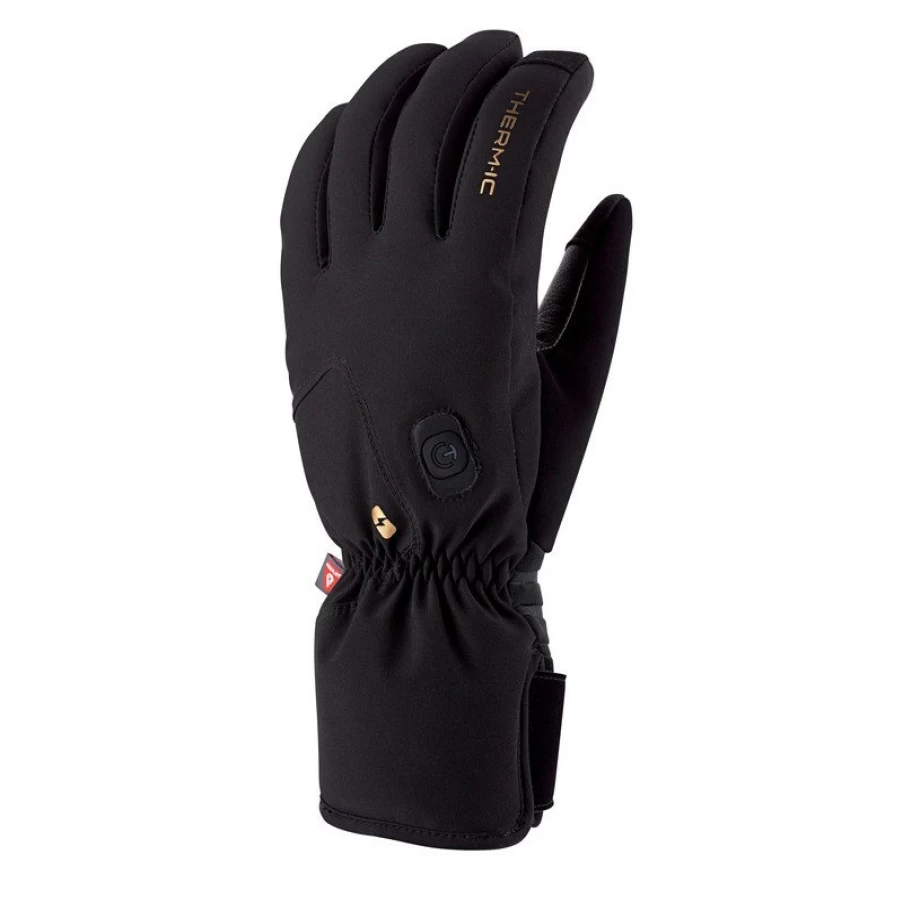 Thermic Powergloves Ski Light Boost Gloves - Black Winter Sports Gloves for Enhanced Grip and Warmth
