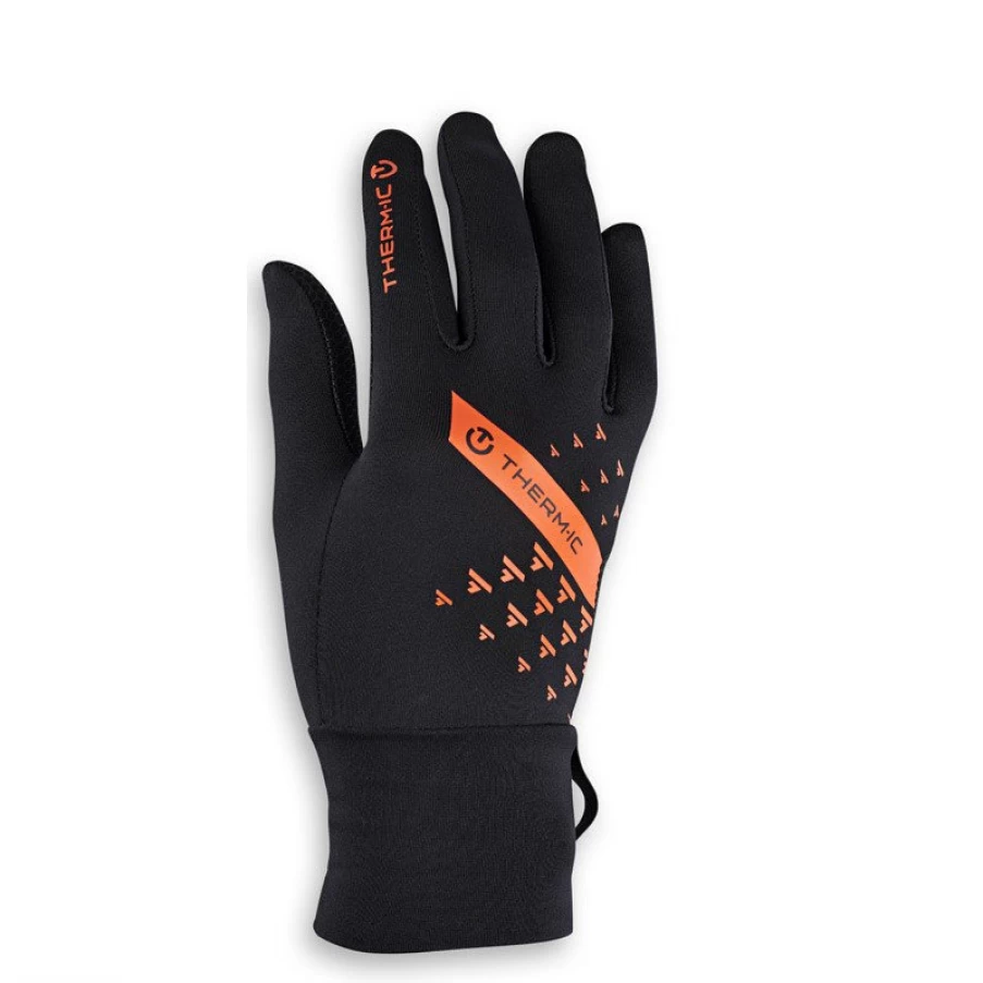 Thermic Active Light Tech Gloves - High-Visibility Orange for Enhanced Safety & Performance