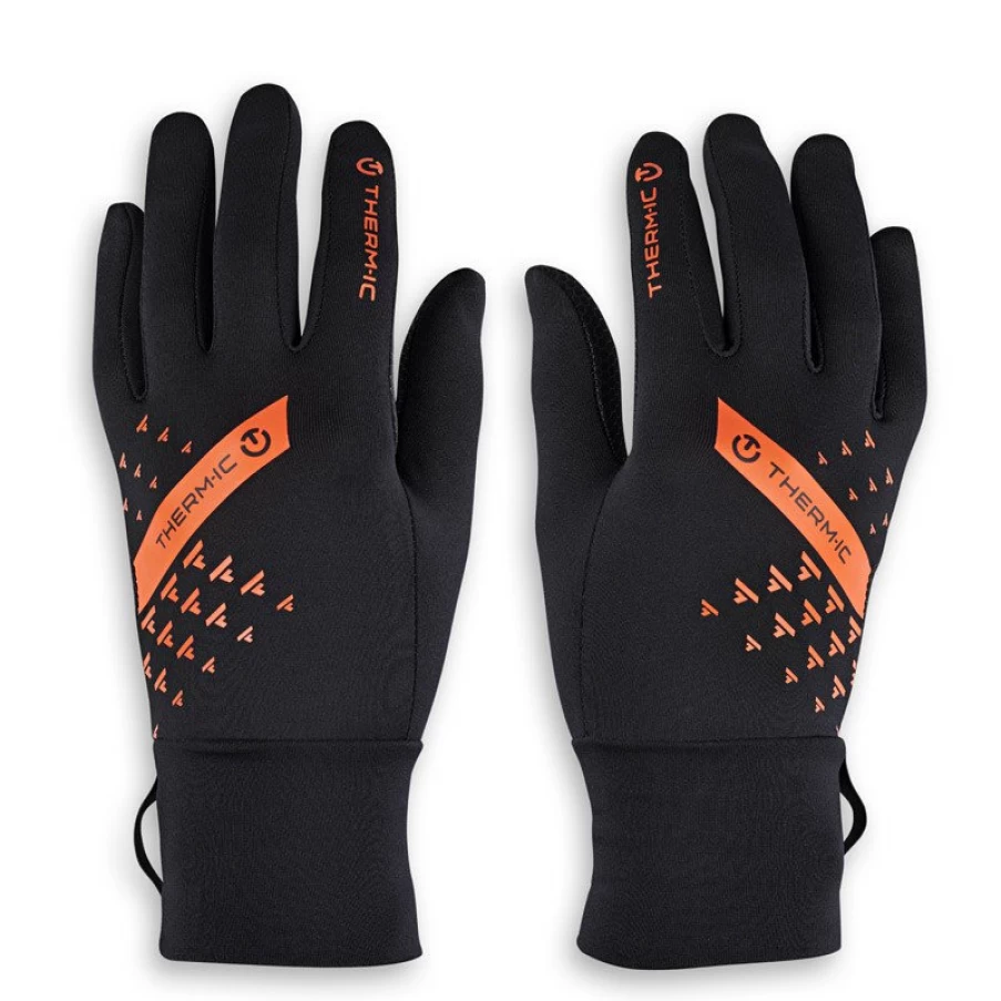 Thermic Active Light Tech Gloves - High-Visibility Orange for Enhanced Safety & Performance