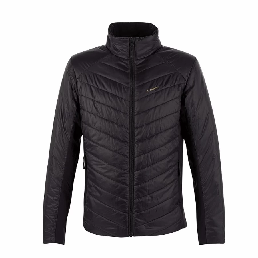 Thermic Men's Black Powerjacket Speed Lightweight Running Jacket