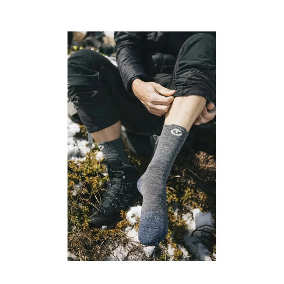 Thermic Unisex Trekking Crew Socks for Temperate Weather Hiking & Outdoor Activities