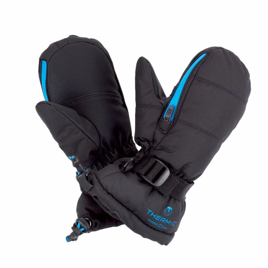 Thermic Junior Blue Winter Warm Ready Gloves for Kids - Cold Weather Thermal Protection